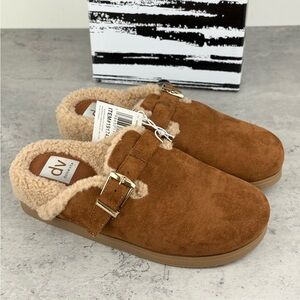 Dolce Vita Women’s cozy slide brown Size 8 New In Box